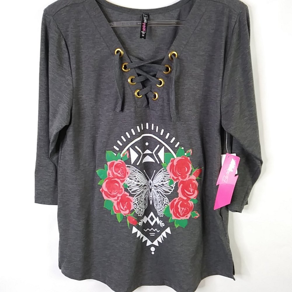 Electric Pink Women's Top